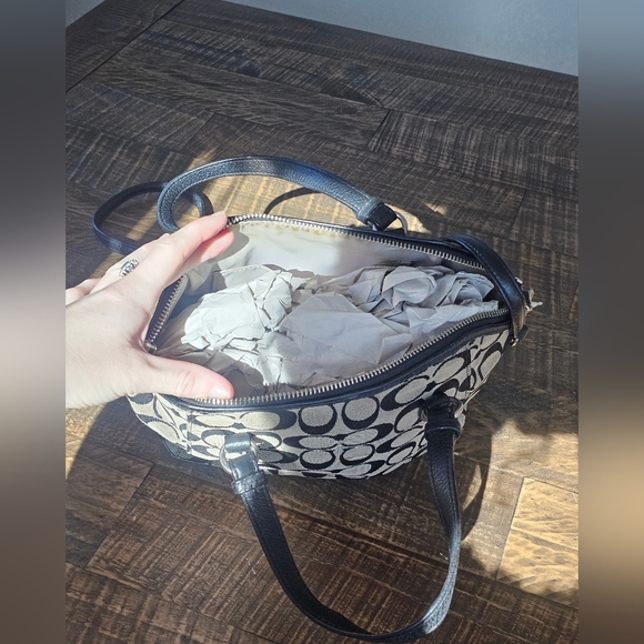 Coach Black and Gray Crossbody Bag - Picture 6 of 9